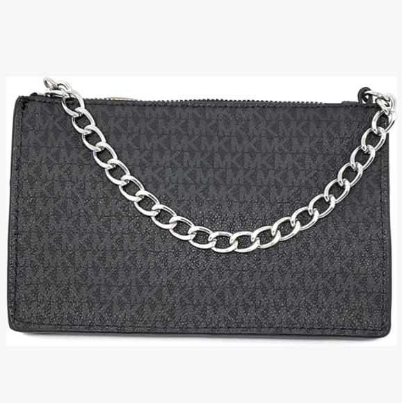 New MICHAEL KORS Women's Signature MK Logo Thin Fanny Pack. Large - Picture 3 of 9